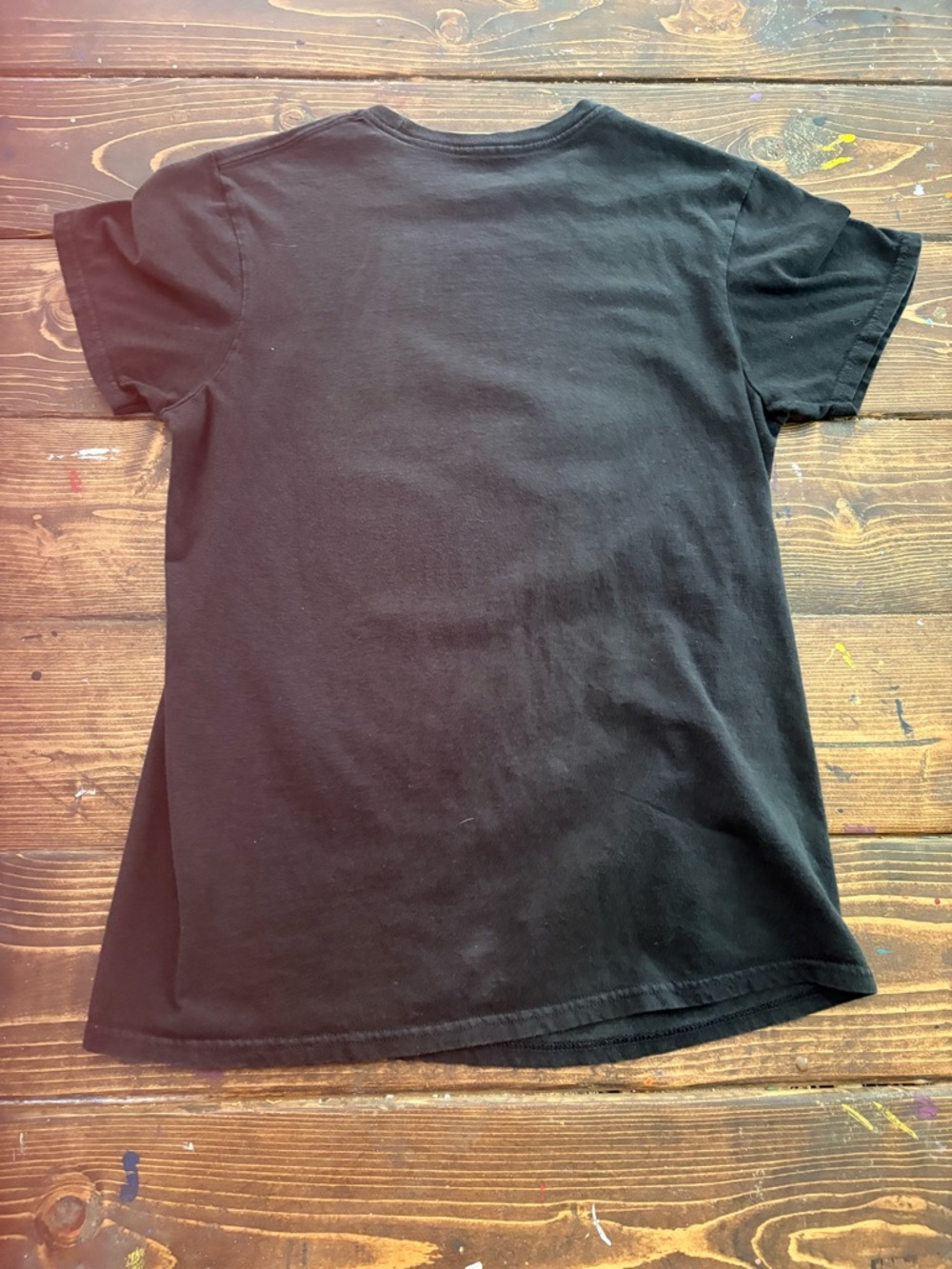 Star Wars **The Mandalorian** WOMENS Black Graphic Tee SMALL SM VINTAGE - Picture 8 of 8